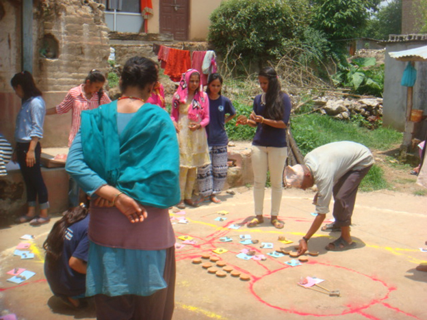 community survey at kavresthali organized by VIN