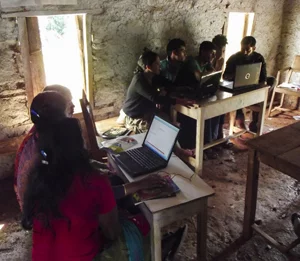Computer training Volunteering Program being conducted by VIN