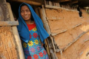 village house woman
